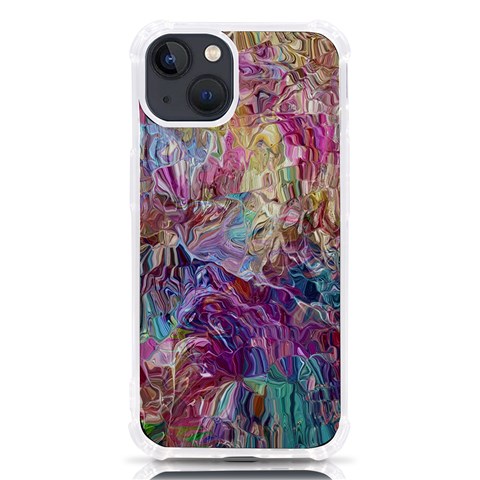 Melting patterns iPhone 13 TPU UV Print Case from ArtsNow.com Front