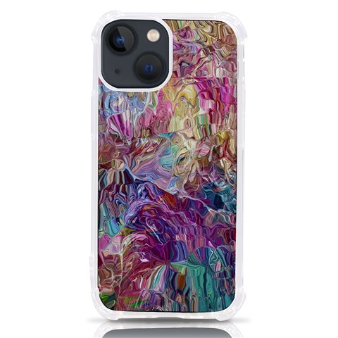 Melting patterns iPhone 13 mini TPU UV Print Case from ArtsNow.com Front