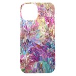 Melting patterns iPhone 15 Black UV Print PC Hardshell Case