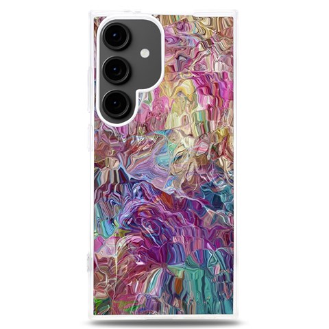 Melting patterns Samsung Galaxy S24 Plus 6.7 Inch TPU UV Case from ArtsNow.com Front