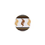 African Women Pattern Seamless Style 1  Mini Magnets