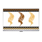 African Women Pattern Seamless Style Business Card Holder