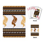 African Women Pattern Seamless Style Playing Cards Single Design (Rectangle)