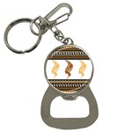 African Women Pattern Seamless Style Bottle Opener Key Chain