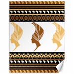 African Women Pattern Seamless Style Canvas 12  x 16 