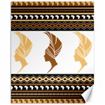 African Women Pattern Seamless Style Canvas 16  x 20 