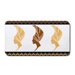 African Women Pattern Seamless Style Medium Bar Mat