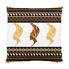 African Women Pattern Seamless Style Standard Cushion Case (Two Sides) from ArtsNow.com Front