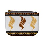 African Women Pattern Seamless Style Mini Coin Purse