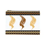 African Women Pattern Seamless Style Cosmetic Bag (Large)