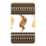 African Women Pattern Seamless Style Memory Card Reader (Rectangular)