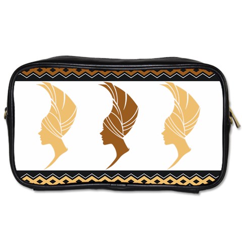 African Women Pattern Seamless Style Toiletries Bag (One Side) from ArtsNow.com Front