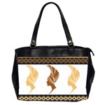 African Women Pattern Seamless Style Oversize Office Handbag (2 Sides)