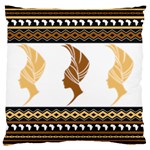 African Women Pattern Seamless Style Large Cushion Case (One Side)