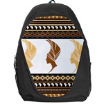 African Women Pattern Seamless Style Backpack Bag