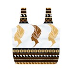 African Women Pattern Seamless Style Full Print Recycle Bag (M)