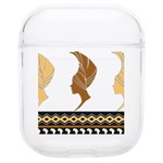 African Women Pattern Seamless Style Soft TPU AirPods 1/2 Case