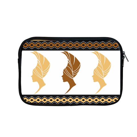 African Women Pattern Seamless Style Apple MacBook Pro 13  Zipper Case from ArtsNow.com Front