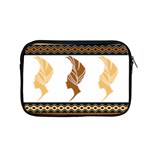 African Women Pattern Seamless Style Apple MacBook Pro 15  Zipper Case