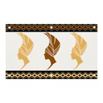 African Women Pattern Seamless Style Banner and Sign 5  x 3 