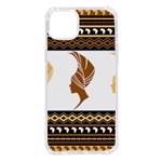 African Women Pattern Seamless Style iPhone 14 Plus TPU UV Print Case