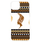 African Women Pattern Seamless Style iPhone 15 TPU UV Print Case