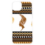 African Women Pattern Seamless Style iPhone 15 Pro TPU UV Print Case