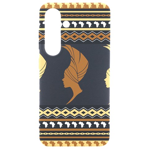 African Women Pattern Seamless Style Samsung Galaxy S24 6.2 Inch Black TPU UV Case from ArtsNow.com Front