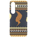 African Women Pattern Seamless Style Samsung Galaxy S24 6.2 Inch Black TPU UV Case