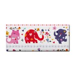 African Elephant Cute Cartoon Seamless Shading Cartoon Character Hand Towel