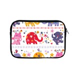 African Elephant Cute Cartoon Seamless Shading Cartoon Character Apple MacBook Pro 15  Zipper Case