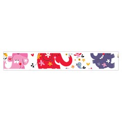 African Elephant Cute Cartoon Seamless Shading Cartoon Character Make Up Case (Medium) from ArtsNow.com Zipper Front