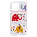 African Elephant Cute Cartoon Seamless Shading Cartoon Character iPhone 14 Pro Max TPU UV Print Case