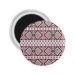 Ukrainian Folk Seamless Pattern Ornament 2.25  Magnets