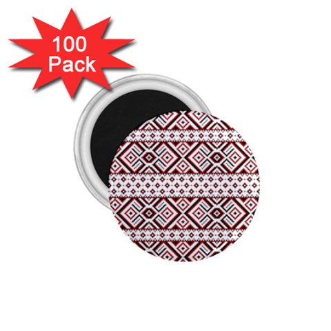 Ukrainian Folk Seamless Pattern Ornament 1.75  Magnets (100 pack)  from ArtsNow.com Front