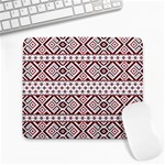 Ukrainian Folk Seamless Pattern Ornament Large Mousepad