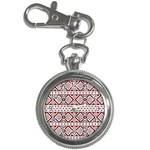 Ukrainian Folk Seamless Pattern Ornament Key Chain Watches