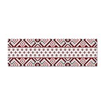 Ukrainian Folk Seamless Pattern Ornament Sticker (Bumper)