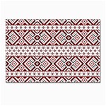 Ukrainian Folk Seamless Pattern Ornament Postcards 5  x 7  (Pkg of 10)