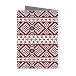 Ukrainian Folk Seamless Pattern Ornament Mini Greeting Cards (Pkg of 8)