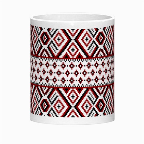 Ukrainian Folk Seamless Pattern Ornament Morph Mug from ArtsNow.com Center