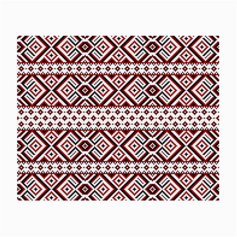 Ukrainian Folk Seamless Pattern Ornament Small Glasses Cloth from ArtsNow.com Front