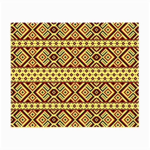 Ukrainian Folk Seamless Pattern Ornament Small Glasses Cloth from ArtsNow.com Front