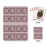 Ukrainian Folk Seamless Pattern Ornament Playing Cards Single Design (Rectangle)