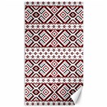 Ukrainian Folk Seamless Pattern Ornament Canvas 40  x 72 