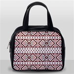 Ukrainian Folk Seamless Pattern Ornament Classic Handbag (One Side)