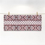 Ukrainian Folk Seamless Pattern Ornament Hand Towel