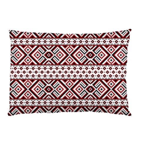 Ukrainian Folk Seamless Pattern Ornament Pillow Case from ArtsNow.com 26.62 x18.9  Pillow Case