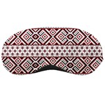 Ukrainian Folk Seamless Pattern Ornament Sleep Mask