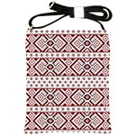 Ukrainian Folk Seamless Pattern Ornament Shoulder Sling Bag